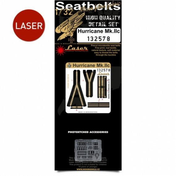 1/32 Hawker Hurricane Mk.IIC pre-cut laser