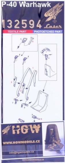 1/32 Seatbelts P-40 Warhawk