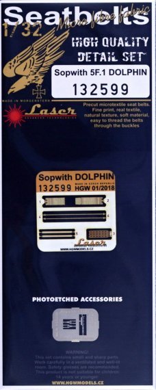 1/32 Seatbelts Sopwith 5F.1 Dolphin