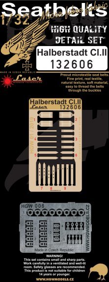 1/32 Seatbelts Halbertstadt CI.II
