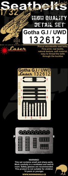 1/32 Seatbelts Gotha G.I / UWD