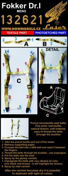 1/32 Seatbelts Fokker Dr.I