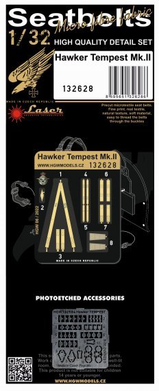1/32 Seatbelts Hawker Tempest Mk.II