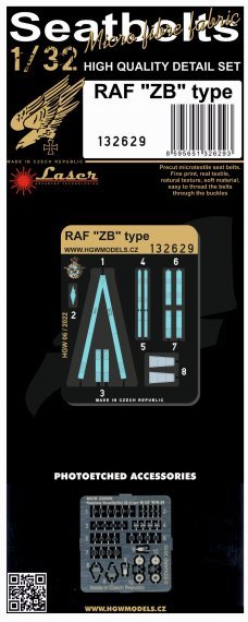 1/32 Seatbelts RAF ZB type