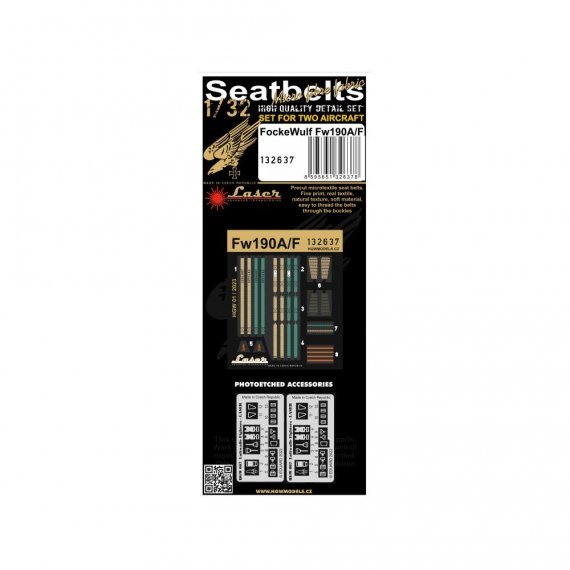 1/32 Seatbelts Focke-Wulf Fw 190A/F