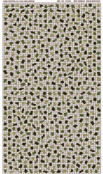 1/35 US camouflage Netting  1940-60  Spring 1/35