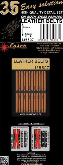 1/35 Leather Belts 20MM