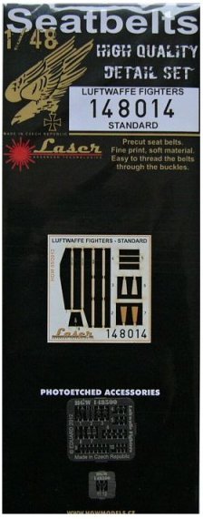 1/48 Seatbelts Luftwaffe Fighters (Standard)