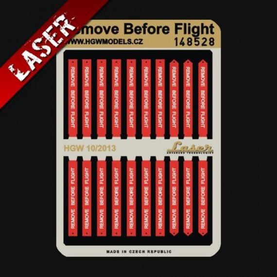 1/48 Remove Before Flight (LASER)