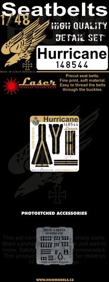 1/48 Seatbelts Hurricane