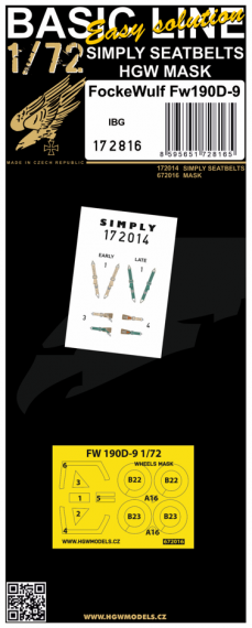 1/72 Focke-Wulf Fw-190D-9 Basic LINE