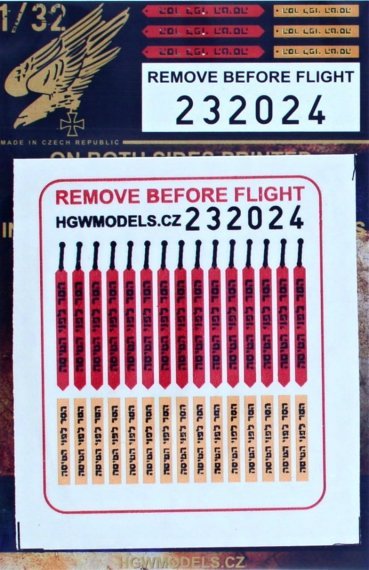 1/32 Remove Before Flight IDF