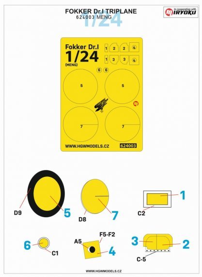1/24 Fokker Dr.I Triplane