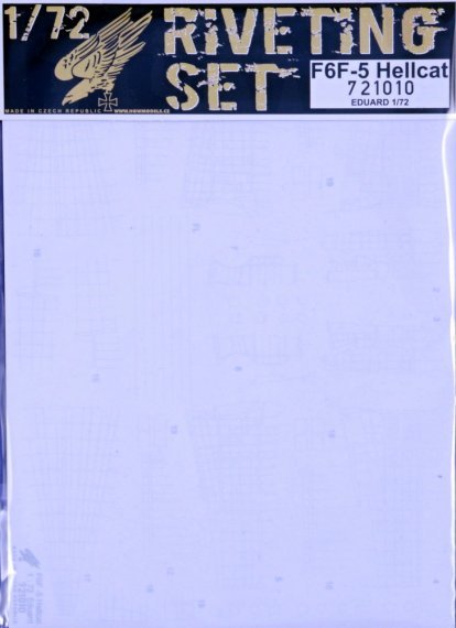 1/72 F6F-5 Hellcat Riveting Set decal