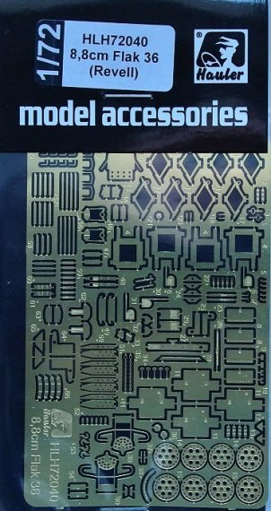 1/72 8,8cm Flak 36  PE set (REV)