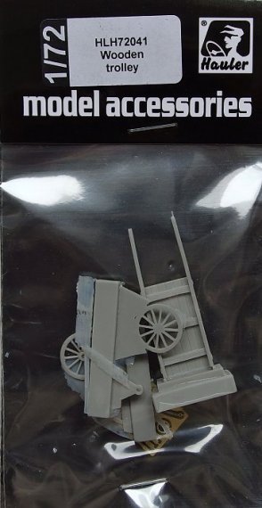 1/72 Wooden trolley (resin & PE set)