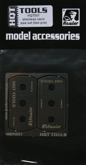 stainless razor saw set (2 pcs.)