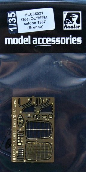 1/35 Opel OLYMPIA saloon 1937  PE parts (BRONCO)