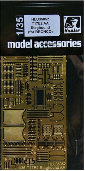 1/35 T17E2 AA Staghound  PE set (BRONCO)