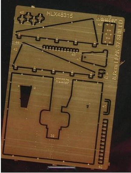 1/48 8.8cm FLAK 37 Armored shield (ITAL/TAM)