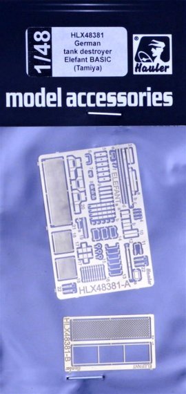 1/48 SdKfz.184 Elefant BASIC  detail PE set