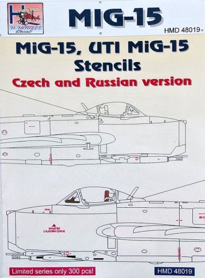 1/48 Decals & Stencils MiG-15/MiG-15 UTI (CZ,RU)