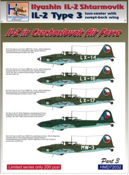 1/72 Ilyushin Il-2 Type 3 CzAF, Pt.3