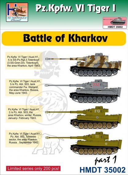 1/35 Pz.Kpfw.VI Tiger I Battle of Kharkov, Pt.1