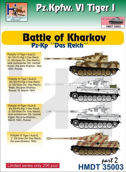 1/35 Pz.Kpfw.VI Tiger I Battle of Kharkov , Pt.2