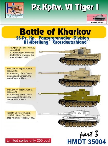 1/35 Pz.Kpfw.VI Tiger I Battle of Kharkov , Pt.3