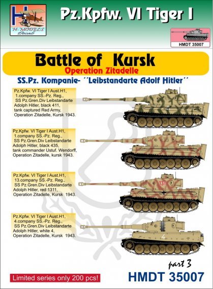 1/35 Pz.Kpfw.VI Tiger I Battle of Kursk , Pt.3