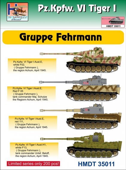 1/35 Pz.Kpfw.VI Tiger I Gruppe Fehrmann