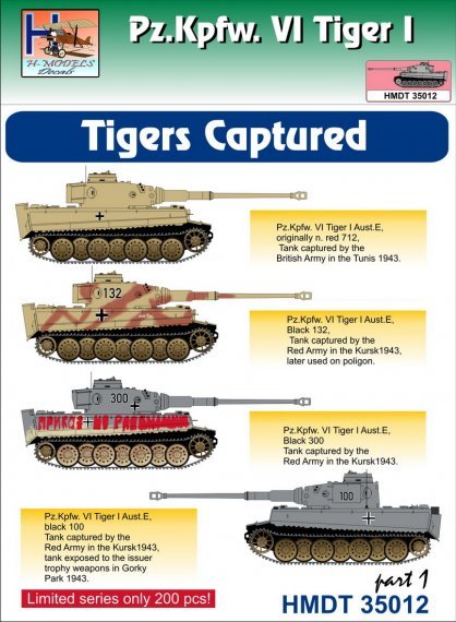 1/35 Pz.Kpfw.VI Tiger I Captured Tigers, Pt.1
