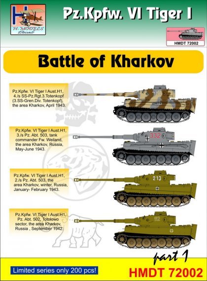 1/72 Pz.Kpfw.VI Tiger I Battle of Kharkov, Pt.1