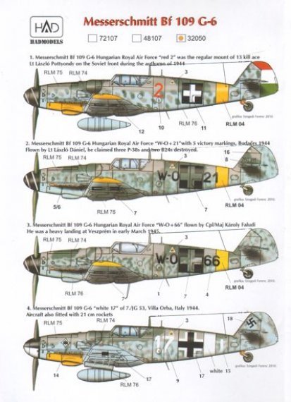 1/32 Messerschmitt Bf 109 G-6