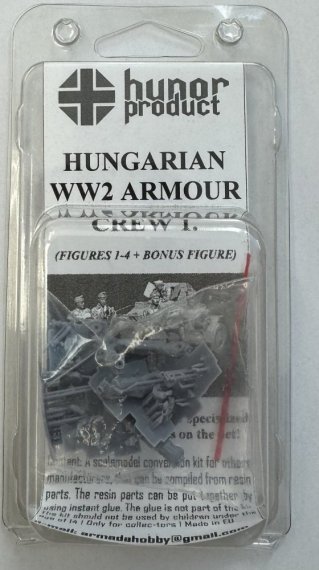 1/72 Hungarian WWII Armour Crew I 4 figures