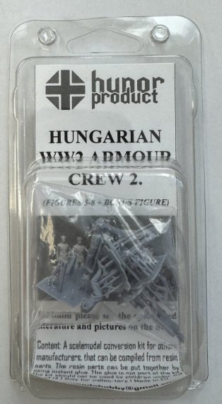 1/72 Hungarian WWII Armour Crew II 4 figures