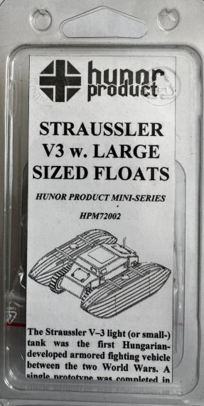 Straussler V3 with Large Floats 1/72 - Hunor