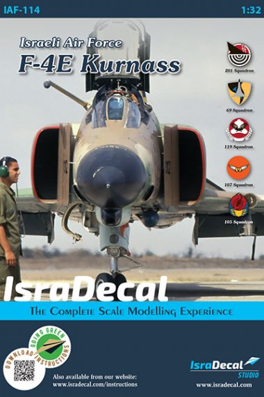 1/32 Iaf Early McDonnell F-4E Phantom Kurnass