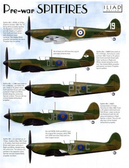1/48 Pre-War Supermarine Spitfire