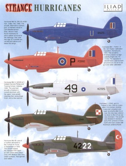 1/48 Strange Hawker Hurricanes