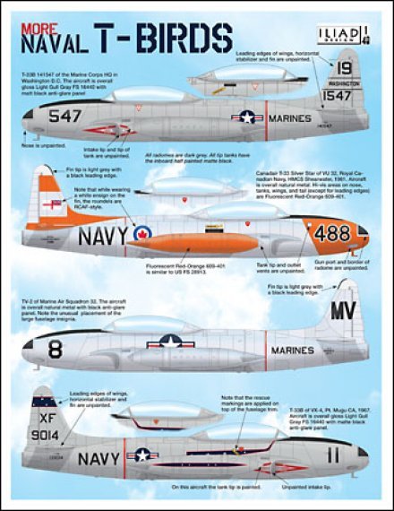 1/48 More Naval Lockheed T-33 T-Birds