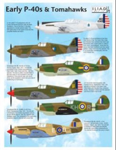 1/32 Early Curtiss P-40s & Tomahawks