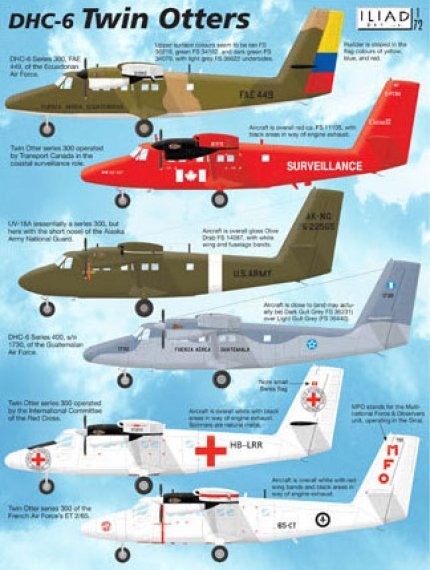 1/72 De-Havilland-Canada DHC-6 Twin Otters