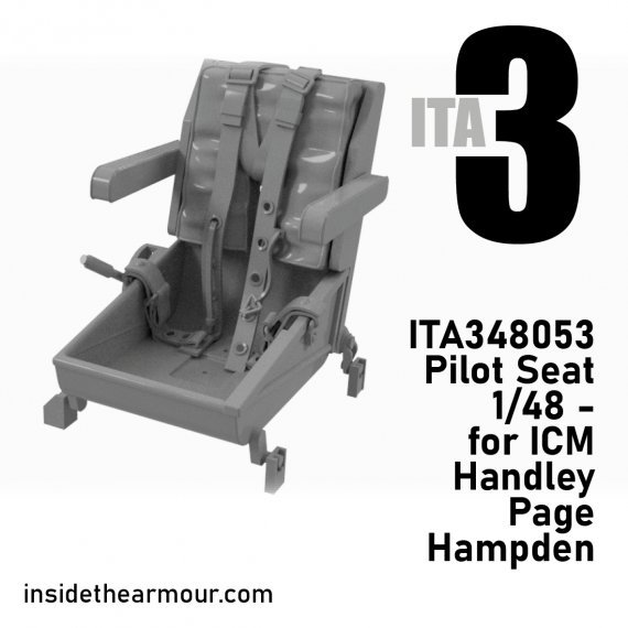 Pilotensitz Hampden B Mk.I 1/48 f�r ICM