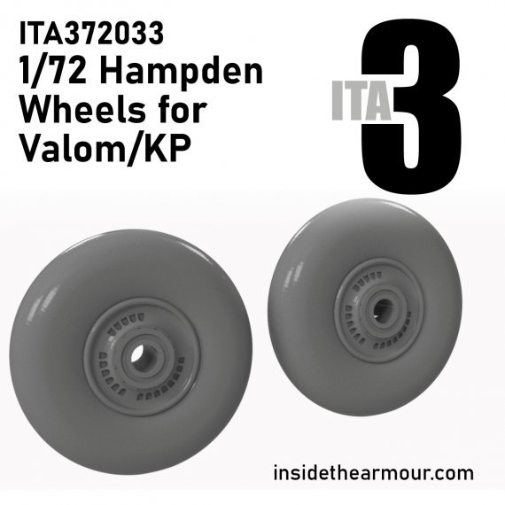 Weighted Wheels Handley-Page Hampden 1/72