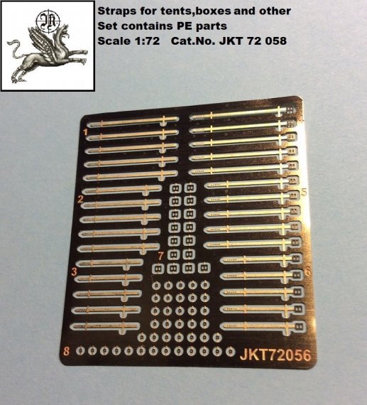 1/72 Straps for tents, boxes and other