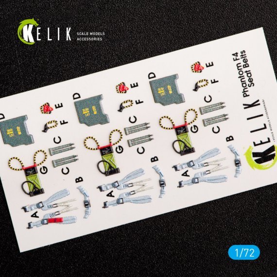 1/72 McDonnell F-4D Phantom II interior for Fine Molds)