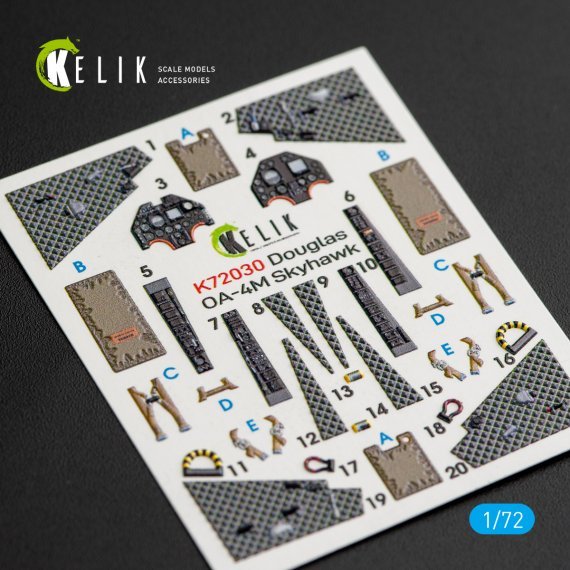 1/72 Douglas OA-4M Skyhawk interior