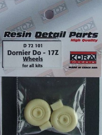 1/72 Wheels for Dornier Do 17Z